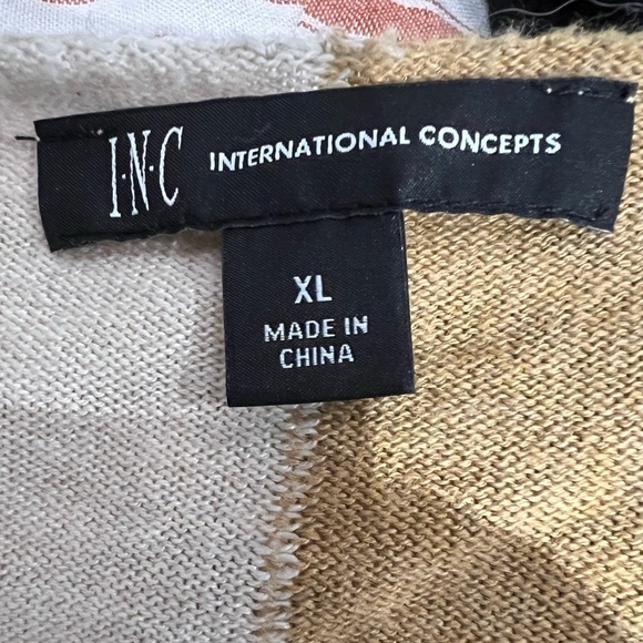 NWT - INC International women’s colour blocked sweater Size XL - Picture 3 of 10